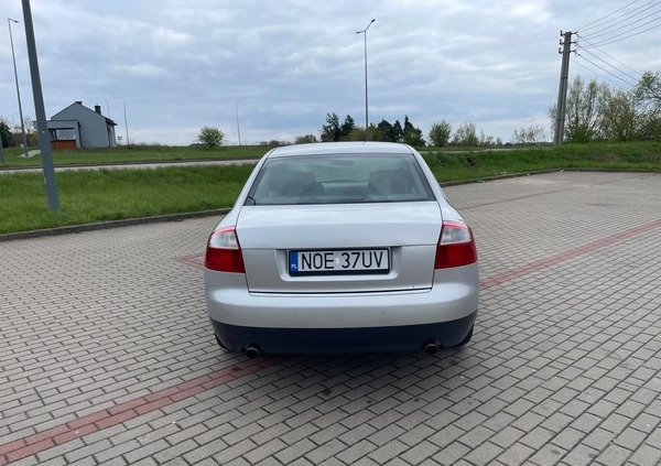 Audi A4 cena 11500 przebieg: 355000, rok produkcji 2002 z Olecko małe 37